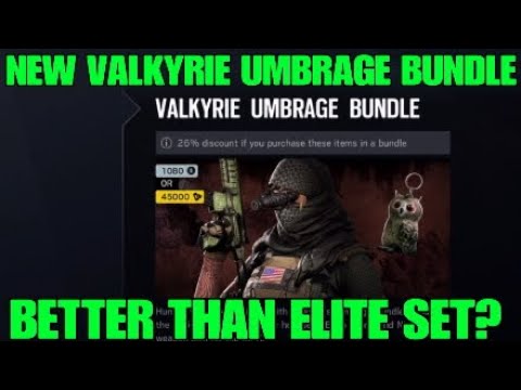 *BRAND NEW* Valkyrie Umbrage Bundle - Rainbow Six Siege
