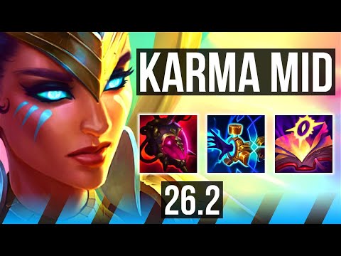 KARMA vs SYLAS (MID) | EUW Master | 26.2