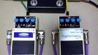 Video thumbnail for BOSS DD-3 Keeley MOD DD-3　DIGITAL DELAY by showzi666