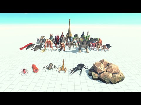 Best Faction Competition - GIANT INVERTEBRATES | ARBS Animal Revolt Battle Simulator