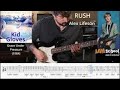 Rush Kid Gloves Alex Lifeson Guitar Solo With TAB