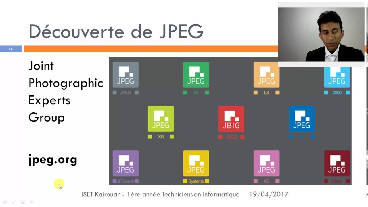 Chaine de compression avec perte