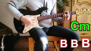 Dans la salle du bar tabac de la rue des Martyrs - PIGALLE / Tuto guitare sans paroles inutiles
