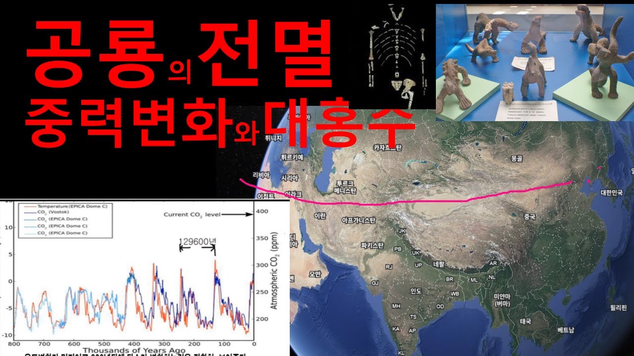 중력변화와 대홍수 공룡의 전멸