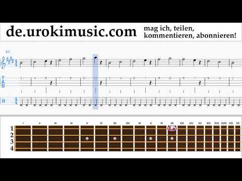 Ukulele Unterricht Silvestre Dangond Nicky Jam - Cásate Conmigo Noten Lernen Teil#1 um-i995