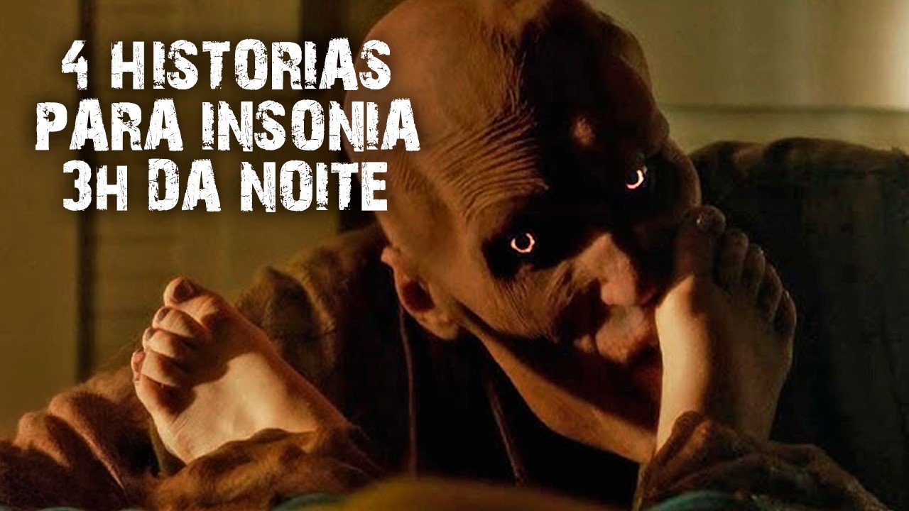 4 HISTÓRIAS DE TERROR PARA INSÔNIA ÀS 3 DA MADRUGADA