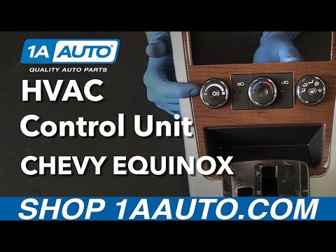 How to Replace HVAC Control Unit 05-09 Chevy Equinox