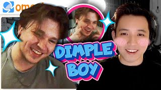 I met the cutest Dimple Boy on Omegle