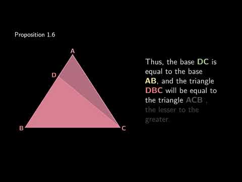 Euclid's Elements - Video Edition - Part 1 (version 0.1.0)