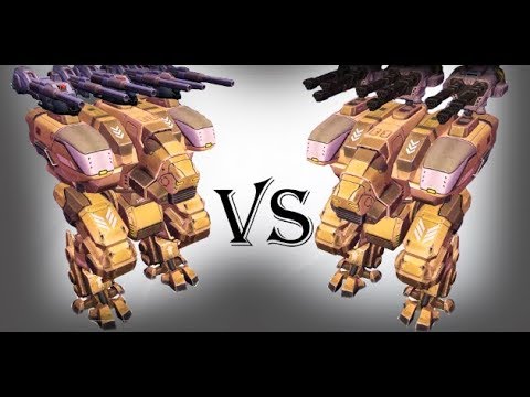 Fury (Avenger) Vs Fury (Tempest) Test | War Robots