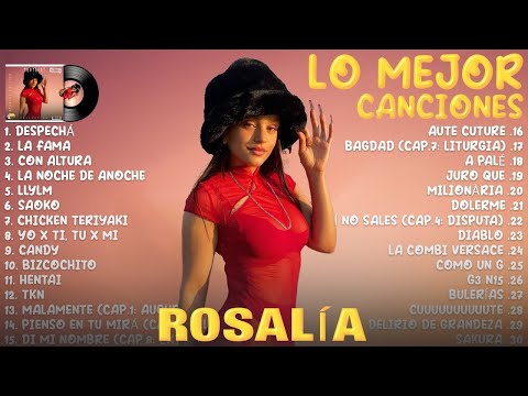 ROSALÍA Mix Exitos 2023 - Grandes Exitos De ROSALÍA - Las Mejores Canciones de ROSALÍA