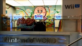 Kirby and the Rainbow Curse Launch Event at Nintendo World