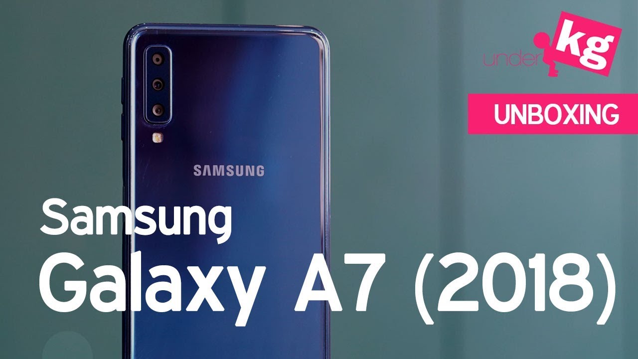 Samsung Galaxy A7 (2018) Unboxing [4K]