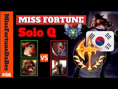 CONQUEROR MISS FORTUNE ONCE MORE: Botlane to Diamond [Episode #56] - League of Legends (Season 8)
