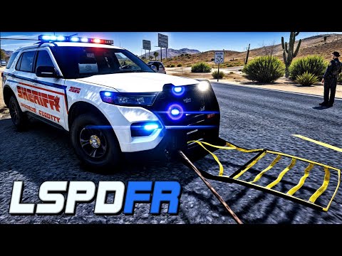 GTA 5 MODS SHERIFF MONDAY| HARRIS COUNTY | GTA 5 Lspdfr Mod