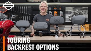 Download lagu Harley-Davidson Touring Motorcycle Rider & Passenger Backrest Options Overview mp3