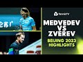 Daniil Medvedev vs Alexander Zverev | Beijing 2023 Semi--Final Highlights