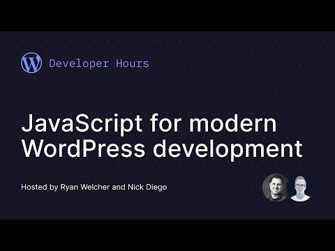 Developer Hours Javascript For Modern Wordpress Development
