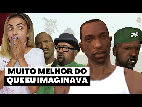 A INCRÍVEL HISTÓRIA DO GTA SAN ANDREAS! - Parte 1 | Gigaton Games | REACT
