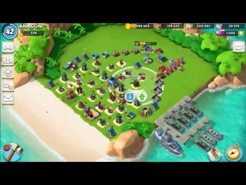 THE HOUSE BASE - Boom Beach - Best HQ 16 & 17 Defense Strategy