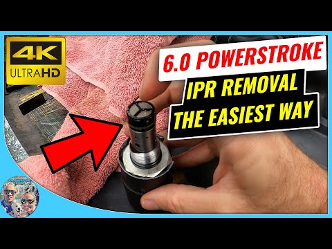 6.0 Powerstroke IPR removal (Literally under 3 minutes)