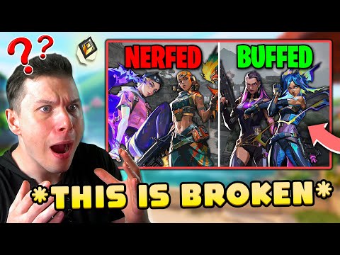 *NEW* Agents Update in VALORANT! (Radiant Coach Analysis of Patch 8.11)