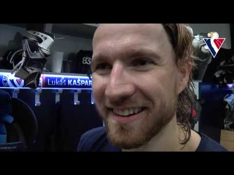 Lukáš Kašpar po prvom domácom zápase v sezóne 2017/2018