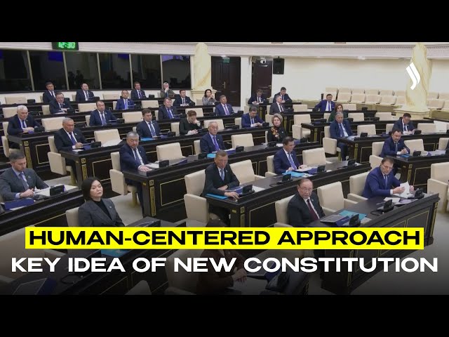 Human-centered approach - key idea of new Constitution