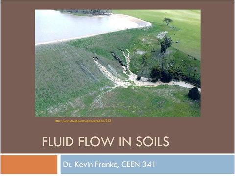 CEEN 341 - Lecture 7 - Fluid Flow Through Soil