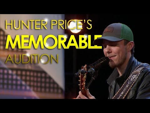 Hunter Price: Had to change songs Mid-Audition | Americas Got Talent 2018