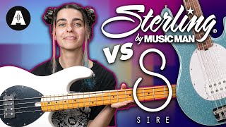 Video thumbnail for Sire Z Series vs Sterling Stingray Bass Guitar Shootout! by Andertons Music Co