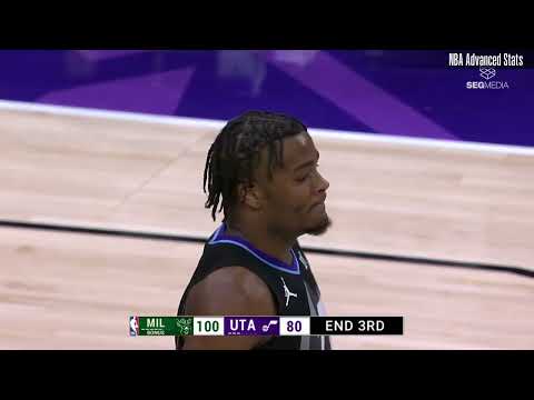 Jordan Clarkson 13 pts 3 reb 5 ast vs Milwaukee Bucks | 2025-01-27