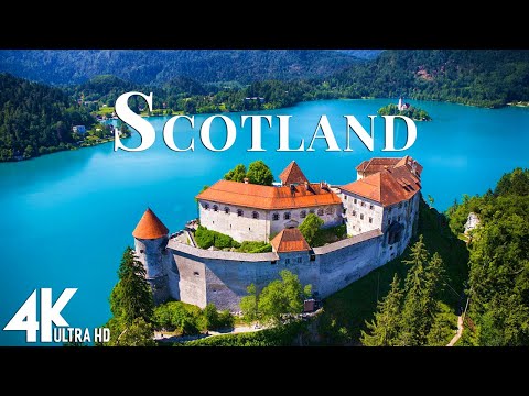 FLYING OVER SCOTLAND 4K UHD    Relaxing Music Along With Beautiful Nature Videos 4K Video Ultra HD