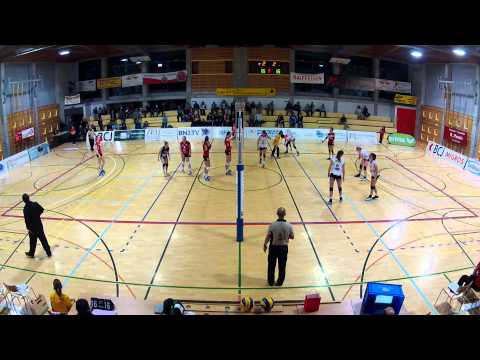 NLA 2013/2014: Franches-Montagnes - VC Kanti 2:3 (01.02.2014)