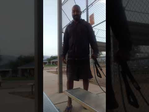 Workout at the park. Reality check