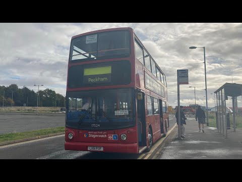 Preserved Stagecoach London ALX400 17524 (LX51 FOF) GVVT running day