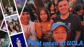 My first week at UCLA (Bruin Bash 2025/Santa Monica )