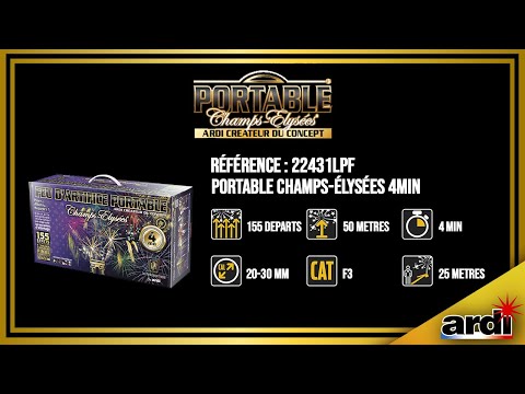 22431LPF - Portable® Champs-Elysées® 4min