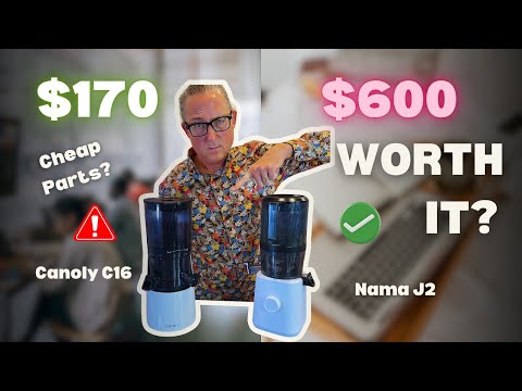 Nama J2 vs Canoly C16 - Don't Make This Juicer Mistake!
