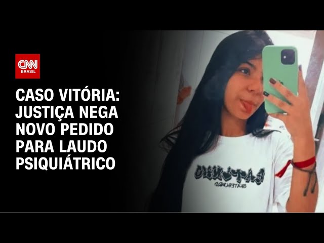 Caso Vitória: Justiça nega novo pedido para laudo psiquiátrico de Maicol | CNN NOVO DIA