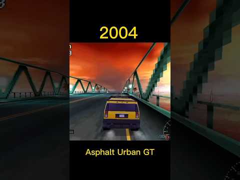 Evolution of ASPHALT android game(2004-2018) - #asphalt #evolution #shorts