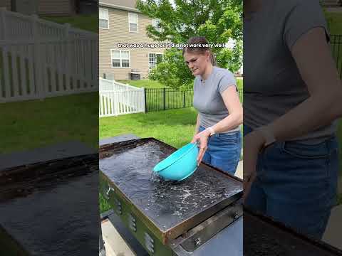 I’m not happy 🤬 #blackstone #blackstonegriddle #rustedblackstone #blackstonefail #blackstoneseason