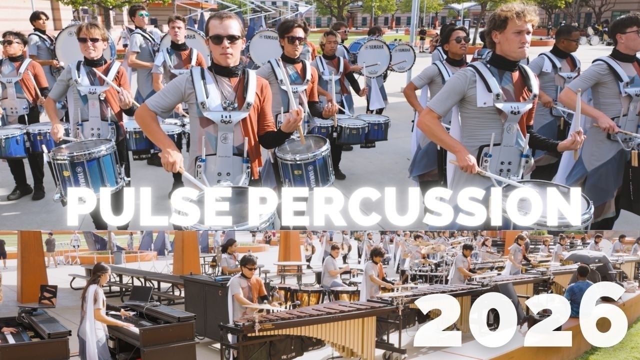 Pulse Percussion 2026 - Show Music (Full Ensemble 4k HQ Audio)