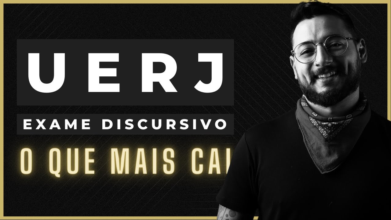 [UERJ DISCURSIVA]: O QUE MAIS CAI NA PROVA DE QUÍMICA (ESTATÍSTICA PRECISA E ATUALIZADA)