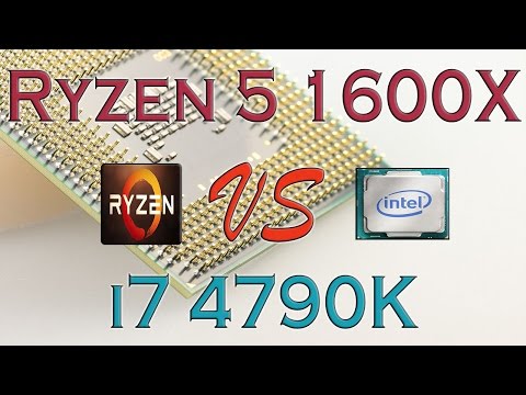 RYZEN 5 1600X vs i7 4790K - BENCHMARKS / GAMING TESTS REVIEW AND COMPARISON / Ryzen vs Haswell