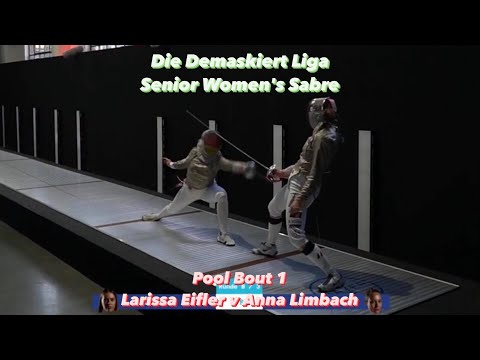 Demaskiert Liga 2020 SWS - Pool 1 - Larissa Eifler v Anna Limbach