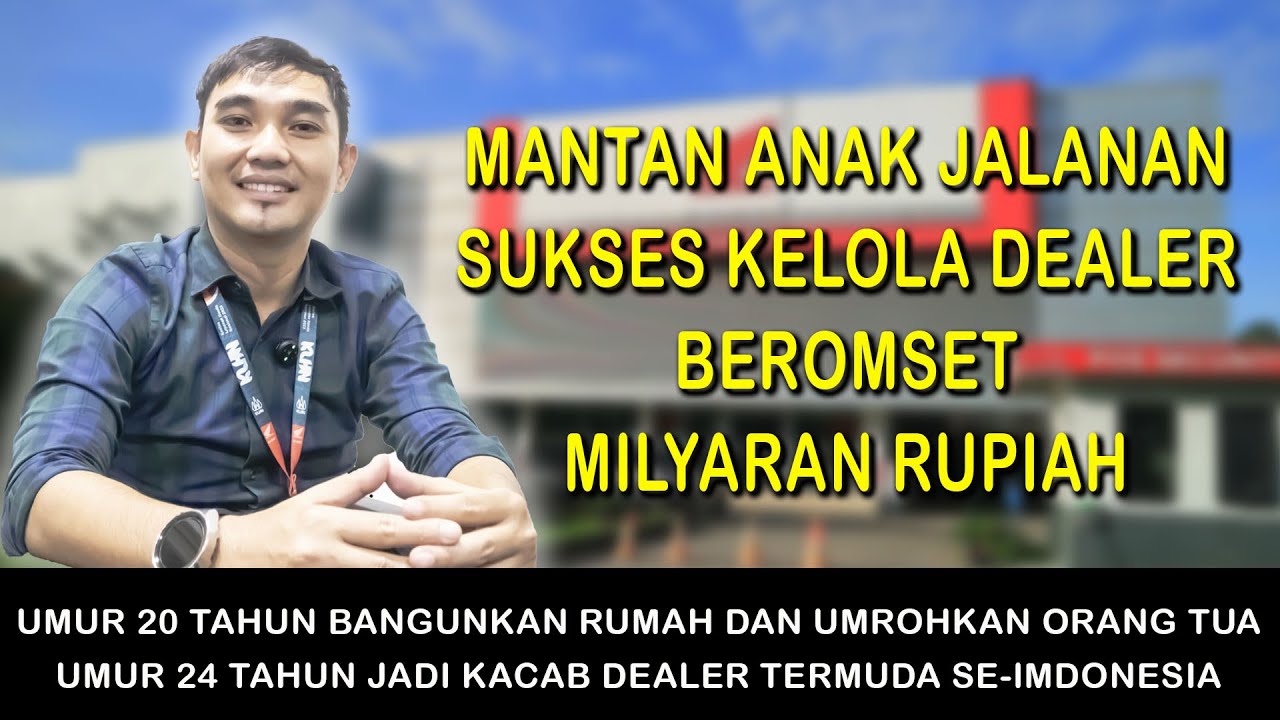 Dari Jalanan ke Dealer Mewah: Kisah Joni, Si Anak Jalanan yang Kini Jadi Bos Honda Termuda