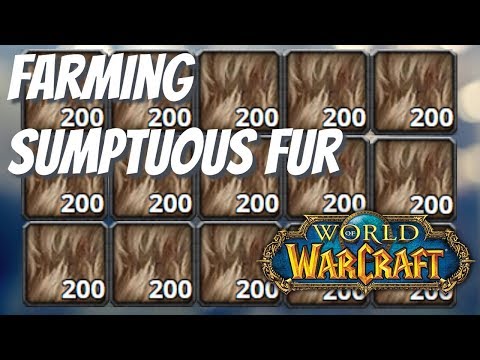 Sumptuous Fur Farm for Hexweave Bag Wod  Patch 7.3