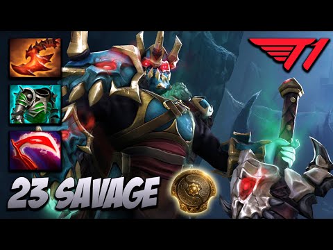 23Savage Wraith King - T1 vs Alliance - Dota 2 The International 10 [Watch & Learn]