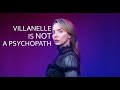Villanelle Is NOT A Psychopath And I Can Prove It
